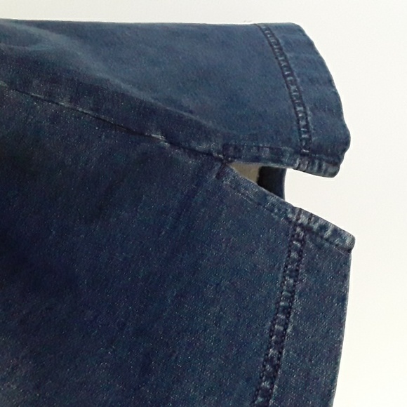 J.Jill Pure Jill Indigo Dress Size XS Missy, 3/4 Sleeves , - Picture 4 of 8